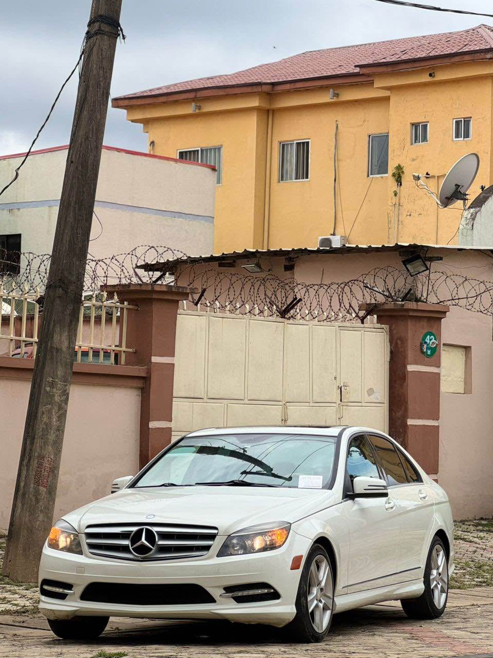 A picture of Extremely clean foreign used Mercedes c300 4matic 2011 going for