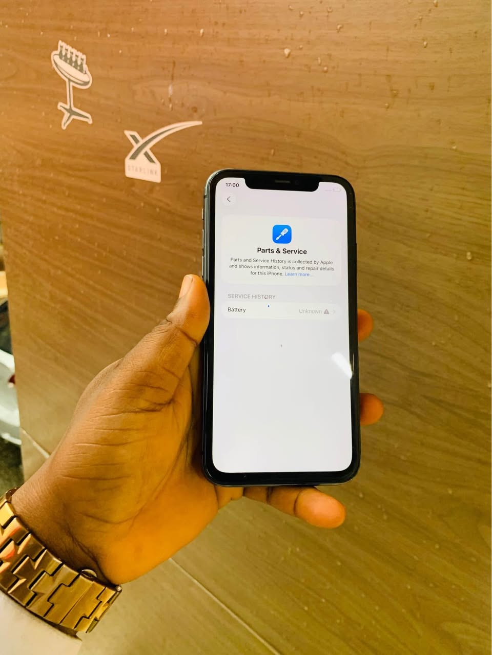 A picture of iPhone 11 128gb with faceID working perfect
