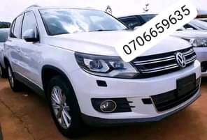 A picture of Volkswagen Tiguan automatic transmission Petrol 5 seater Low Mileage Good