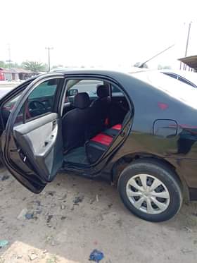 A picture of Sharp Black Toyota Corolla 2004 Not First Body Engine is