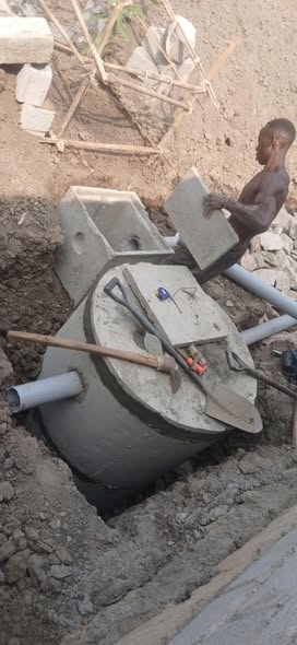 A picture of Biodigester septic tank