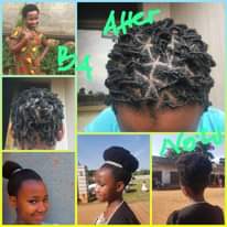 A picture of Martha Cephas hair growth products