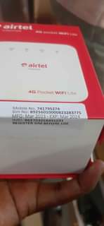 A picture of 4g pocket mifi