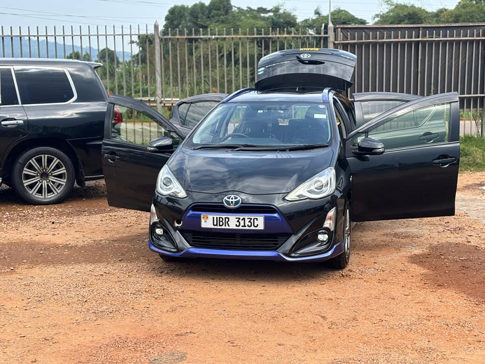 A picture of Toyota aqua urban 2015 hyprid 1.5cc 67k km 38m price