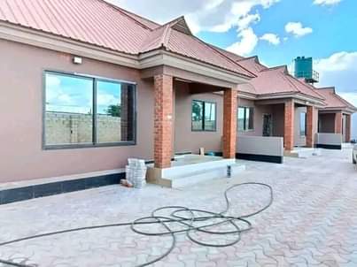 newly built houses