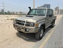 A picture of Land Cruiser Double Cabin Model 2018 Fuel Diesel Transmission Manual