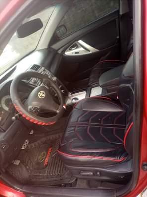 A picture of 2010 Toyota Camry model neatly flashed on First Body No