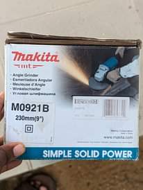 A picture of ANGEL GRINDER MAKITA 230mm 9 Full box