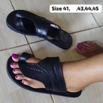 A picture of Pure leather african sandals