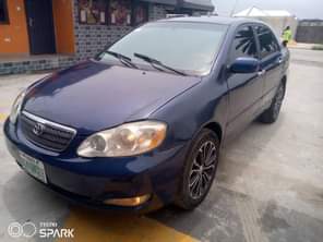A picture of Sharp Corolla 2008 model engine is good gear very sharp