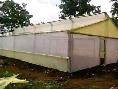 A picture of Greenhouses and dam liners