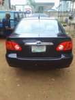A picture of NIGERIA USED TOYOTA COROLLA WITH Good enginegood auto gearneat interiorAC