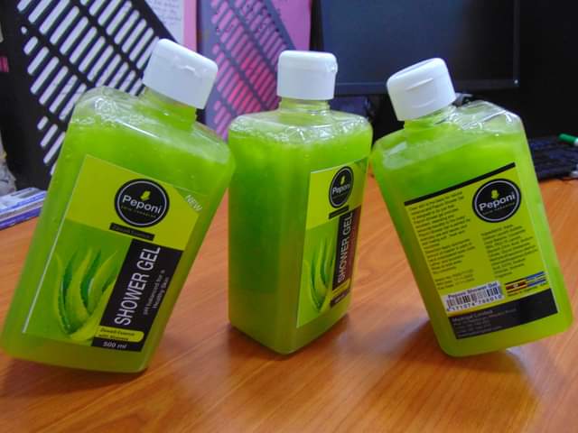 A picture of Peponi Shower gel Lathers great removes Acne and Skin Blemishes