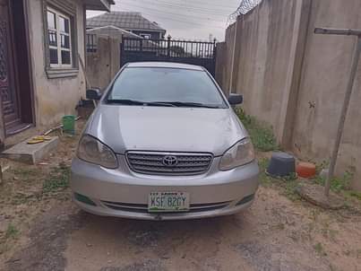 A picture of Tokunbo standard Toyota Corolla 06