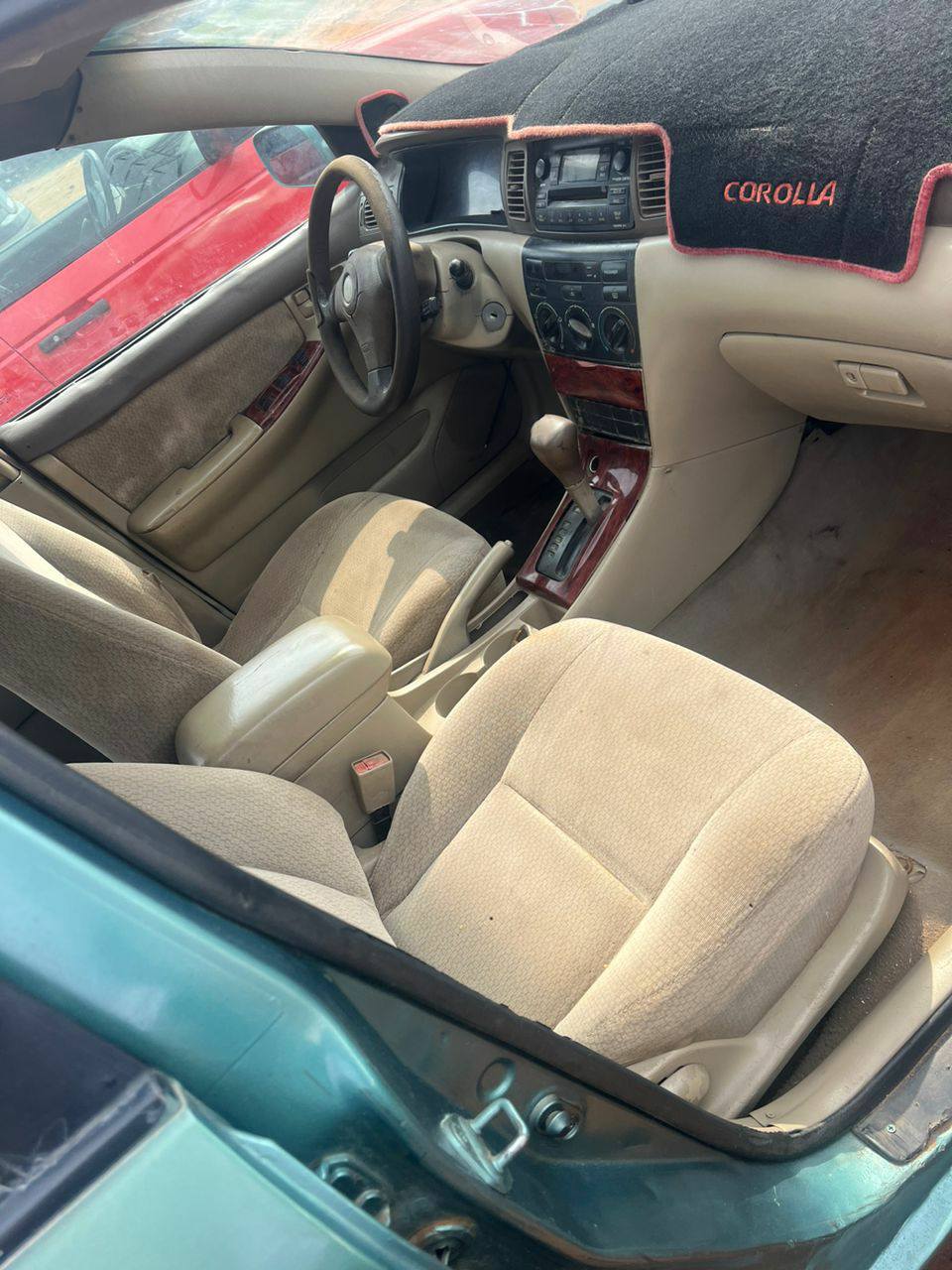 A picture of E don Land Again Ooooo Toyota Corolla 2004 Engine and