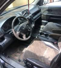 A picture of Clean Nigerian Used Honda CRV 2003 First body Fabric interior