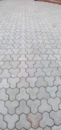 A picture of pavers
