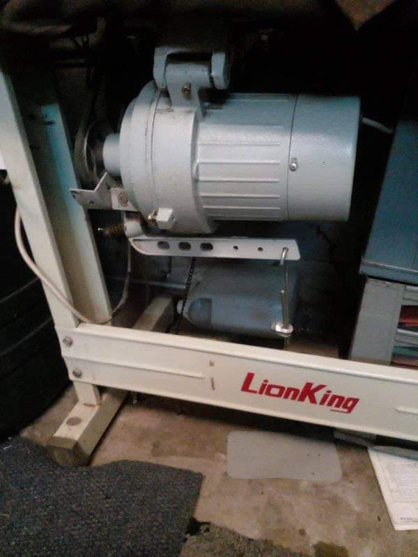 A picture of Overlocking sewing machine