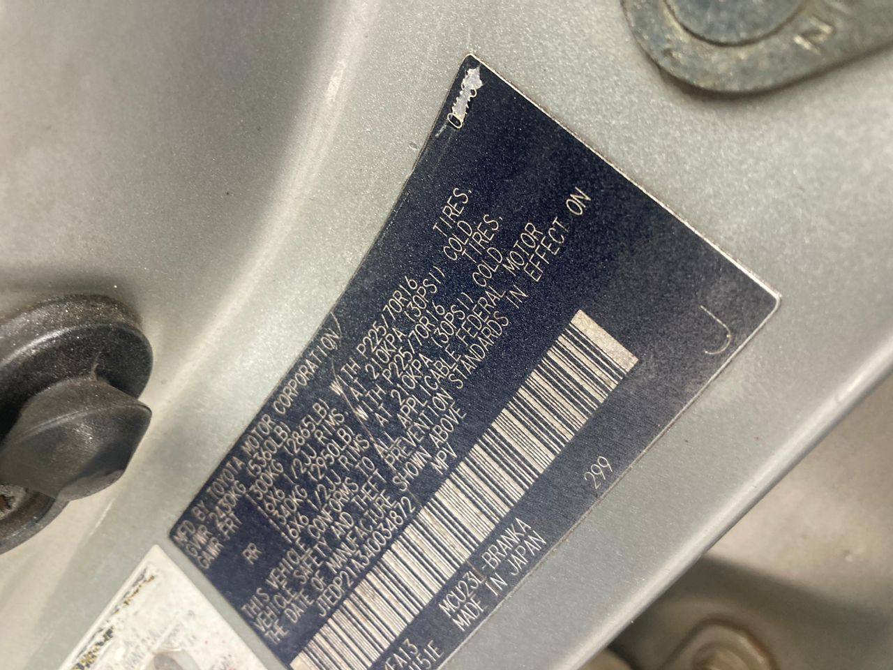 A picture of Registered 2005 Toyota Highlander neatly used engine gear AC working