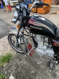 A picture of Haojue inauzwa aina kipengere 1 780 000 Maongez yapo 0620216607