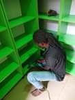 A picture of Pharmacy shelves