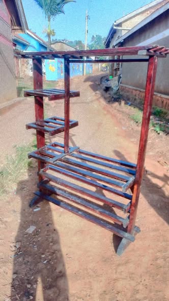 A picture of It s a used Closset Shoe Rack in good condition