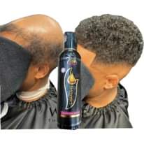 A picture of GOLD AND CHARCOAL HAIR GROWTH SERUM ORIGINAL HAIR GROWTH IN