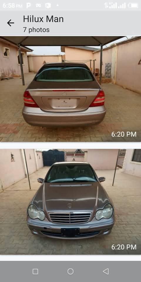 A picture of 2009 PURE CLEAN 1ST BODY MBENZ C230 untampered good 4