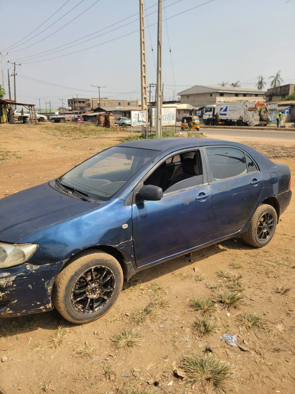 A picture of registered 2003 toyota corolla for sale 08062712176