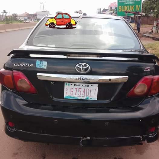 A picture of Toyota Corolla 09 sports editor Untouched engine and gear and