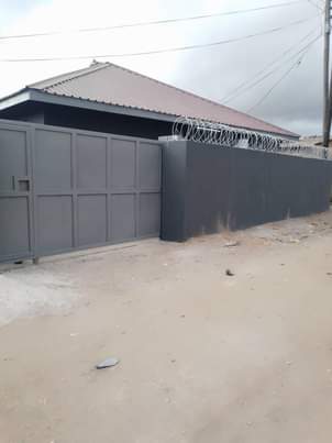 newly built houses