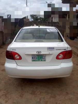 A picture of 2005 Toyota Corolla sport