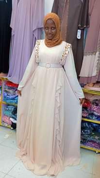 A picture of ROUND HIJAB DRESS