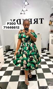 A picture of African Print Dresses