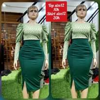 A picture of Skirts tops