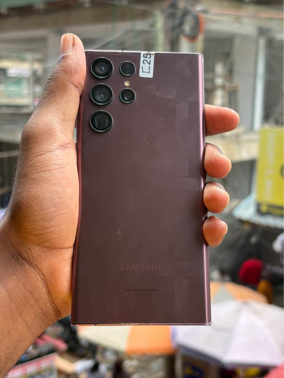 A picture of Samsung s22 ultra 0629165367