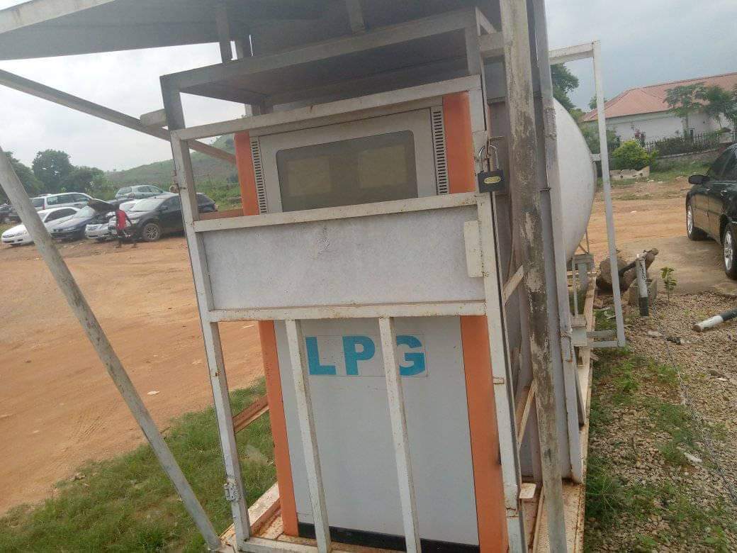 A picture of Gas plant