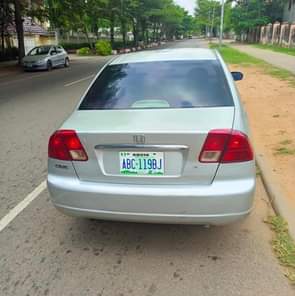 A picture of Honda Civic 2003 model Everything is working perfectly Location Abuja