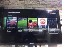 A picture of Hisense TV 32 inches smart Android