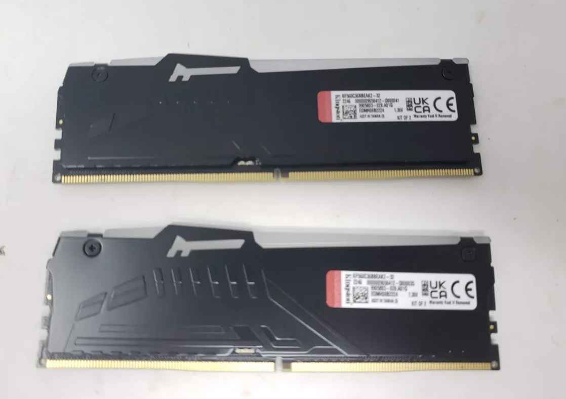 A picture of Kingston FURY Beast 32GB RGB 2x16GB DDR5 5600MT s DIMM