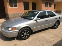 A picture of Toyota Camry pencil tokunbo standard not register pure first body