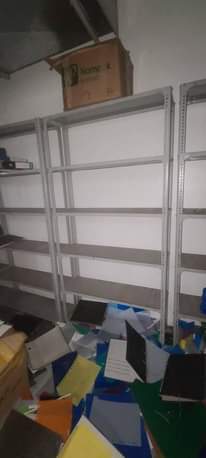 A picture of Metallic rak shelves for sale at 150 000ushs each