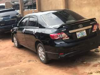 A picture of Toyota Corolla 2012 model Owerri imo state Nonny Autos deal