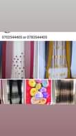 A picture of Curtains and all curtain accessories