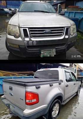 A picture of FORD SPORTS TRAC MODEL 2008 Nigerian Used Untempered Engine Gearbox
