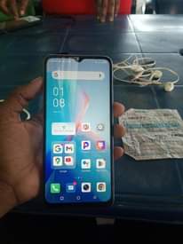 A picture of Infinix smart 7plus Mpya na risit yake storage gb64 RAM