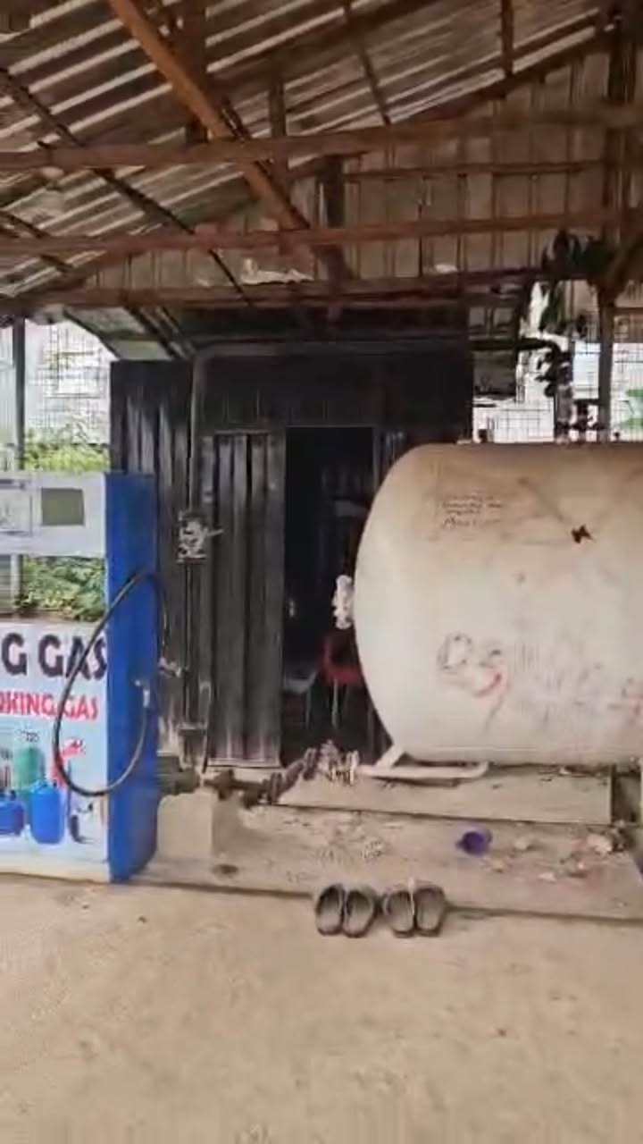 A picture of Gas plant