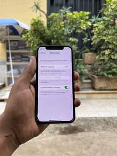 A picture of iPhone X Battery 100 Storage 64GB FaceID True Tone