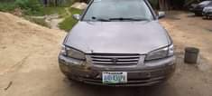 A picture of Toyota Camry tiny light sound engine and gear first body