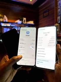 A picture of Samsung A80 128gb 8gb ram dual sim